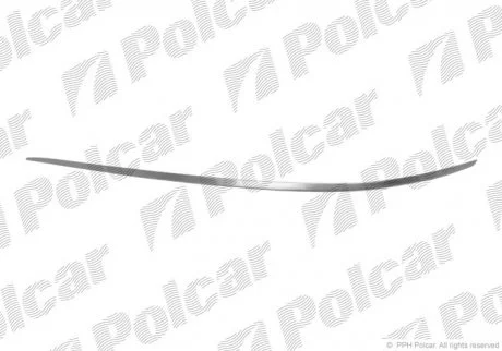 Молдинг бампера A-KLASSE (W169), 04- Polcar 5006076