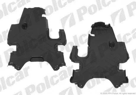 Захист під коробку передач MERCEDES 124 9.89- Polcar 50143481