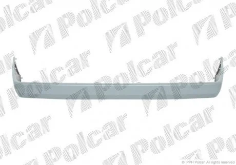 Накладка бампера MERC.W124+E-KL., 84- Polcar 5014969