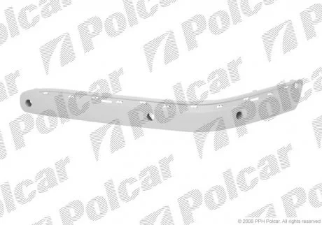 Накладка бампера MERC.W210(E-KL), 95- Polcar 50150715
