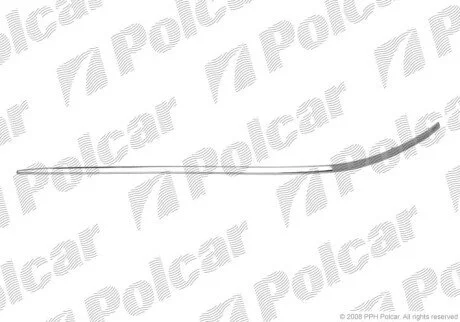 Молдинг бампера MERCEDES W210 00- Polcar 5015078