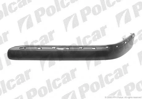 Накладка бампера MERCEDES W210 00- Polcar 5015079