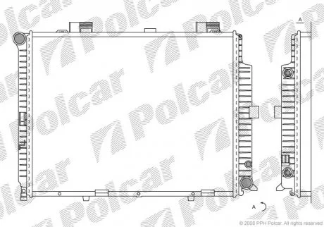 Радіатори охолодження | KLASA E T-Model (S21 Polcar 5015088