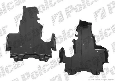 Захист під коробку передач MERC.W210(E-KL), 95- Polcar 5015347Q