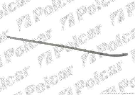 Молдинг накладки бампера MERC.W210(E-KL), 95- Polcar 50159612