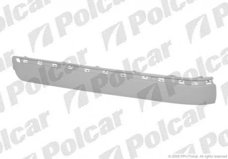 Накладка бампера MERC.W210(E-KL), 95- Polcar 50159613