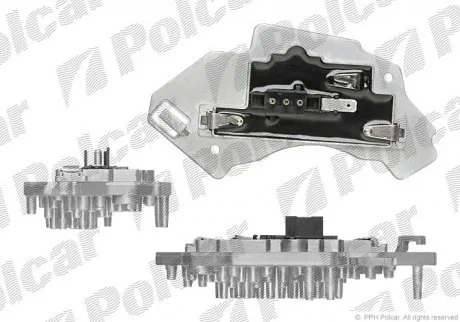 Регулятор вентилятора кабіни MERCEDES W210 Polcar 5015KST2 (фото 1)