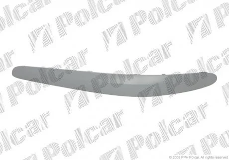 Накладка бампера MERC. 211(E-KL), 02- Polcar 5016075