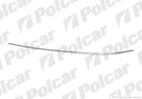 Молдинг бампера E-KLASSE (W212) 09- Polcar 5018075