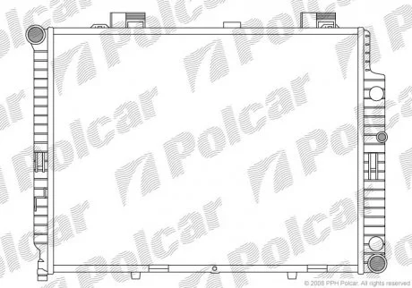 Радіатори охолодження | KLASA E T-Model (S21 Polcar 502108-4