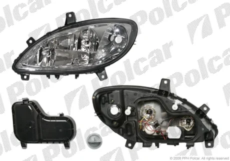 Фара основна | VITO/V-KLASSE, 04-10 Polcar 504009H