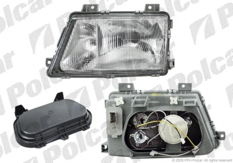 Фара основна | MERC. SPRINTER, 95- Polcar 5062093E