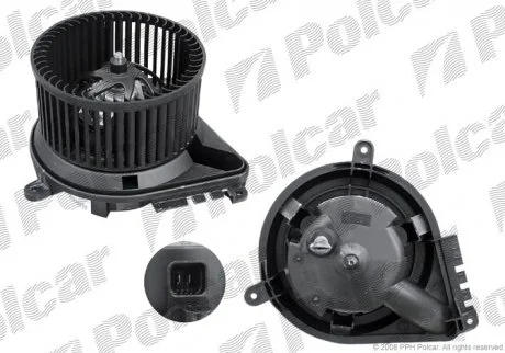 Вентельатор салона Mercedes Sprinter VW LT 28-35 II 2.3-2.8D 05.96-07.06 Polcar 5062NU-1