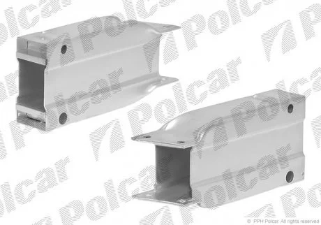Кронштейн усилителя переднего бампера Polcar 50700732