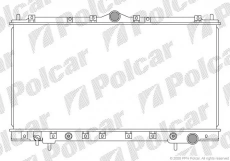 Радіатор охолодження Polcar 5209082