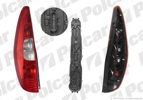 Фара задня Polcar 5241881U