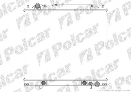 Радіатор охолодження Polcar 5250082