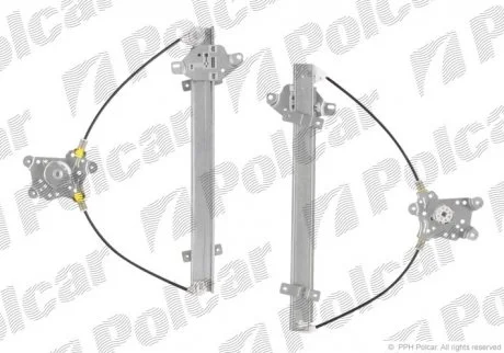 Склопідйомник електричний без електромотора MR573877 MITSUBISHI Polcar 5265PSG2