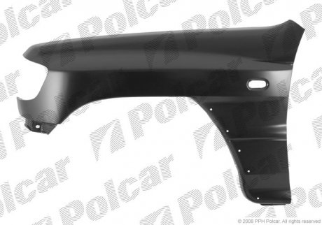 Крило переднє Polcar 527301 (фото 1)