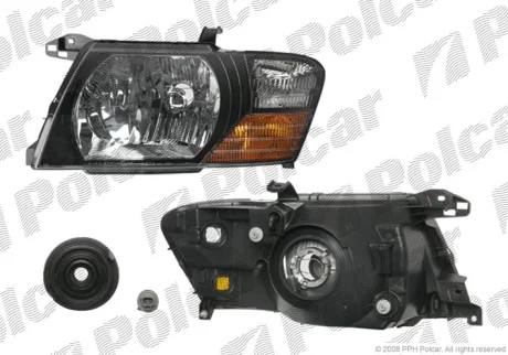 Фара основна | PAJERO, 04.00- Polcar 5274091E