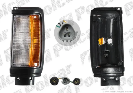 Ліхтар габаритний | MITSUBISHI L200, 87- Polcar 527619