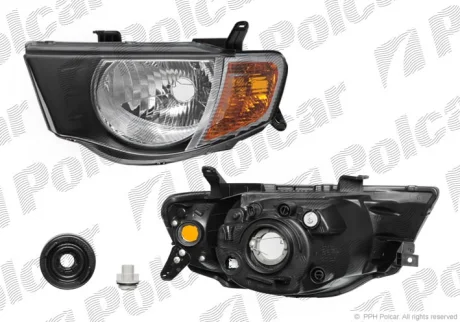 Фара основна | L200, 12.05- Polcar 5279103E
