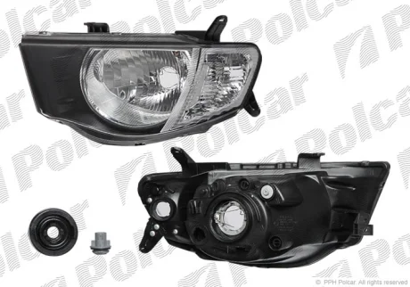Фара основна | L200, 12.05- Polcar 5279104E