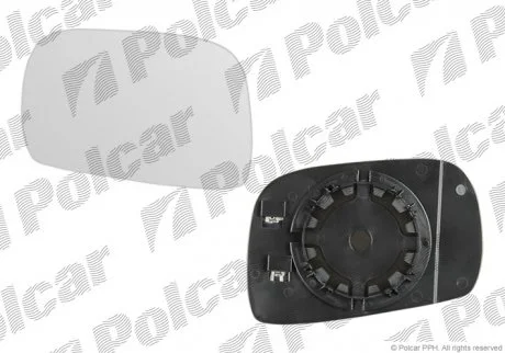 Вставка зовнішнього дзеркала правий | OPEL AGILA, 01-08 Polcar 5503557M (фото 1)