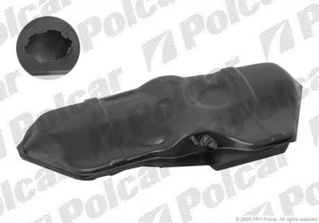 Паливний бак OPEL KADETT E, 85- Polcar 5505ZP2
