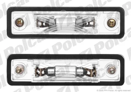 Фара номерного знака | OPEL ASTRA F, 92- Polcar 5507957S