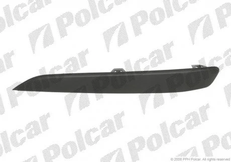 Молдинг бампера OPEL ASTRA III, 04- Polcar 55090716