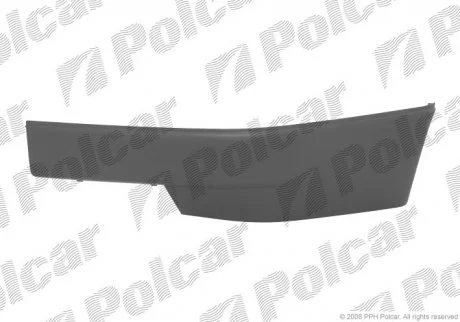 Накладка бампера OPEL VECTRA GL,-9/92 Polcar 5514181