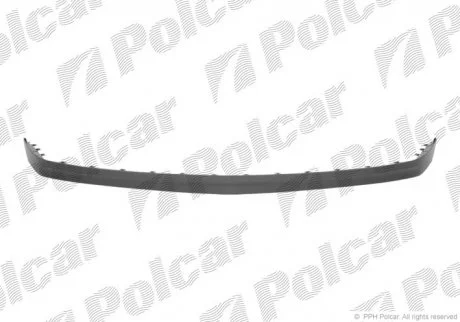 Спойлер бампера переднього VECTRA C 02- Polcar 551825