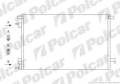 Автозапчасть Polcar 5518K8C2S