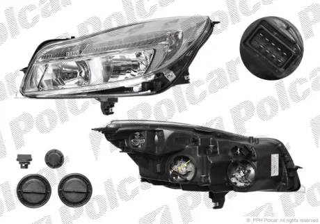 Фото 1 - фара основна Polcar 552009E Фара основна Polcar 552009E (фото 1)