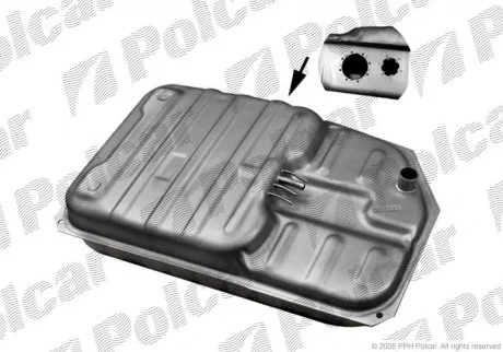 Паливний бак OPEL OMEGA -90 Polcar 5525ZP2