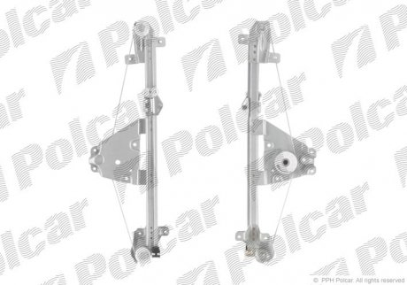Склопідйомник електричний без електромотора Polcar 5527PSG3