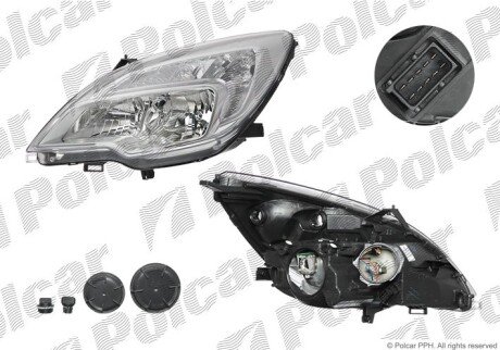 Reflektor główny Polcar 554609T