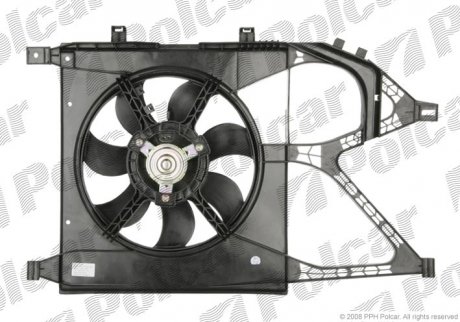 Вентилятор радіатора Polcar 555623W1