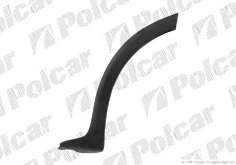 Накладка крила OPEL CORSA C 04- Polcar 5557815