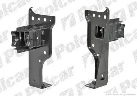 Кронштейн підсилювача переднього бампера CORSA D, 07.06-01.11 Polcar 5558075