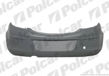 Бампер задній CORSA D 5-D, 07.06- Polcar 5558962J
