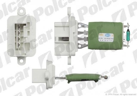 Резистор вентилятора Polcar 5559KST1X (фото 1)