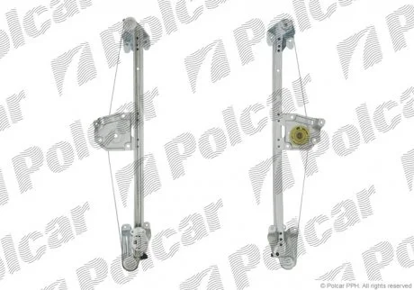 Склопідйомник електричний без електромотора Polcar 5560PSG4