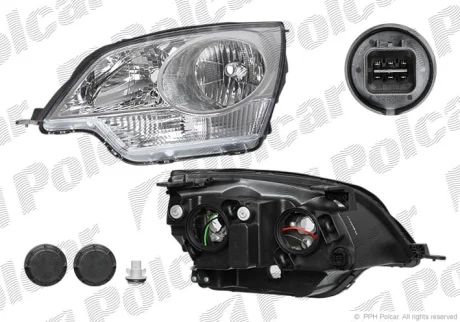 Фара основна | ANTARA, 09.06- Polcar 556509E