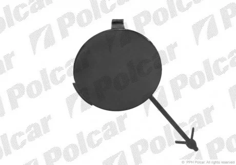 Заглушка гака буксирування PEUGEOT 307, 01- Polcar 5710079 (фото 1)