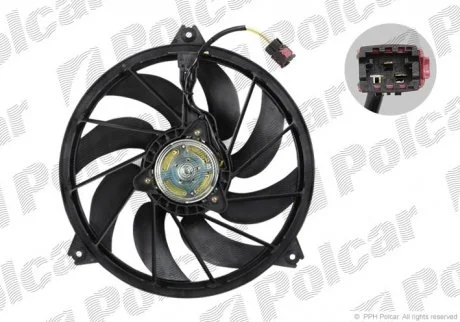 Вентилятор радіатора Polcar 572323W3