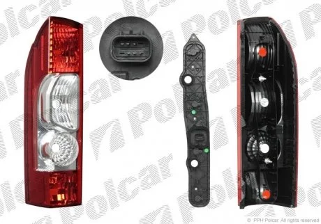 Ліхтар задній | BOXER, 09.06- Polcar 5770882U