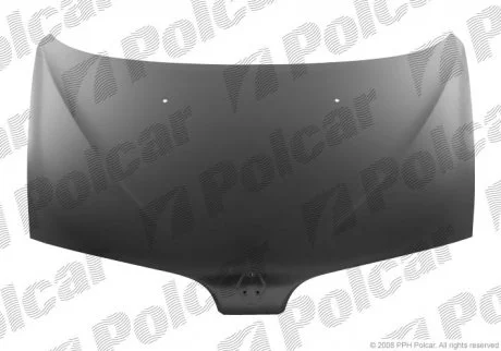 Капот R MEGANE/SCENIC 95- Polcar 6007031Q