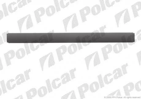 Молдинг бампера R.MEGANE H/B 99- Polcar 6011964 (фото 1)